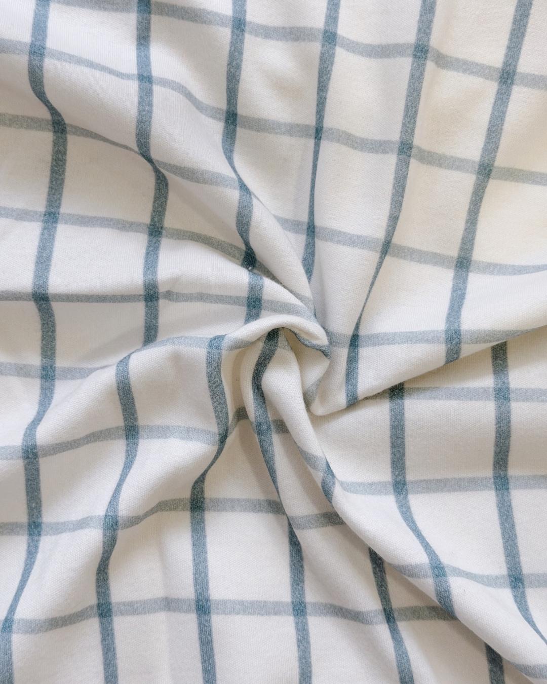 Estampa Xadrez Azul