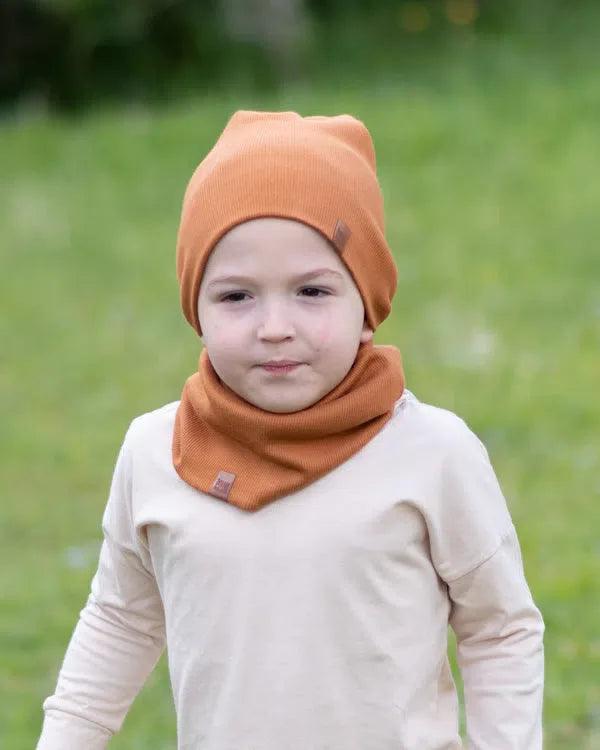 Gorro e Cachecol Infantil Canelados