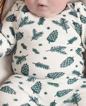 Conjunto Body Manga Longa e Calça Bebê | Pine Cones