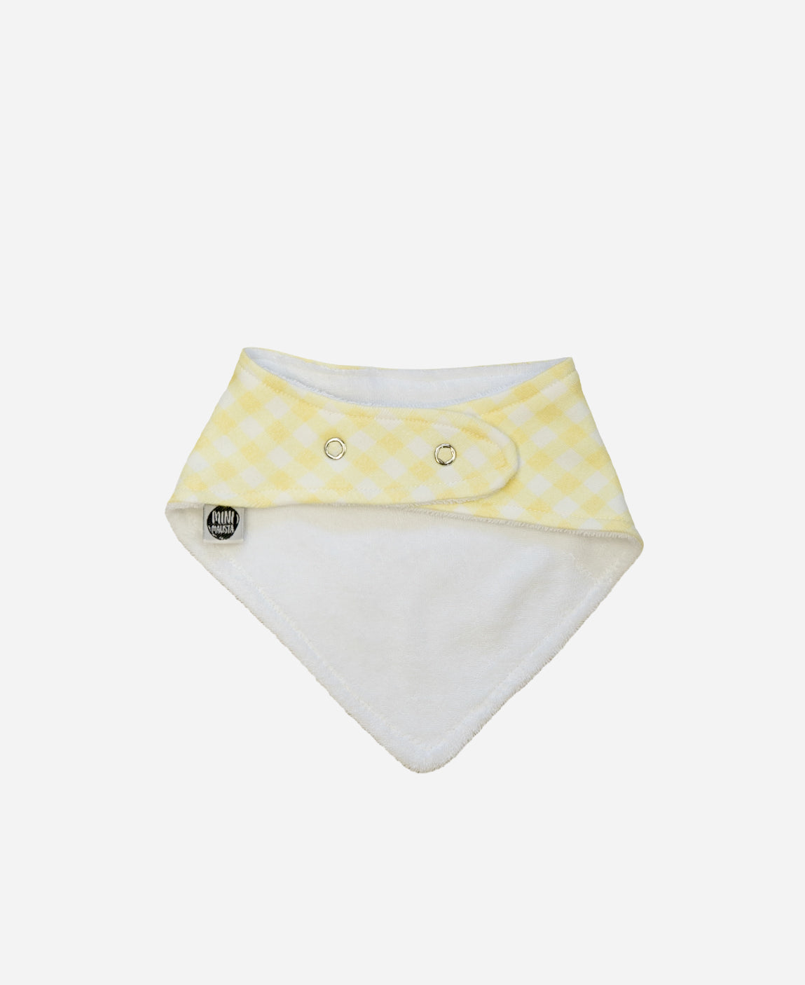 Babador Bandana Unissex | Vichy Amarelo