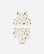 Biquini Dupla Face Infantil Estampado UV50+ | Limone