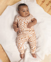 Body de Bebê Manga Curta Unissex | Swirl