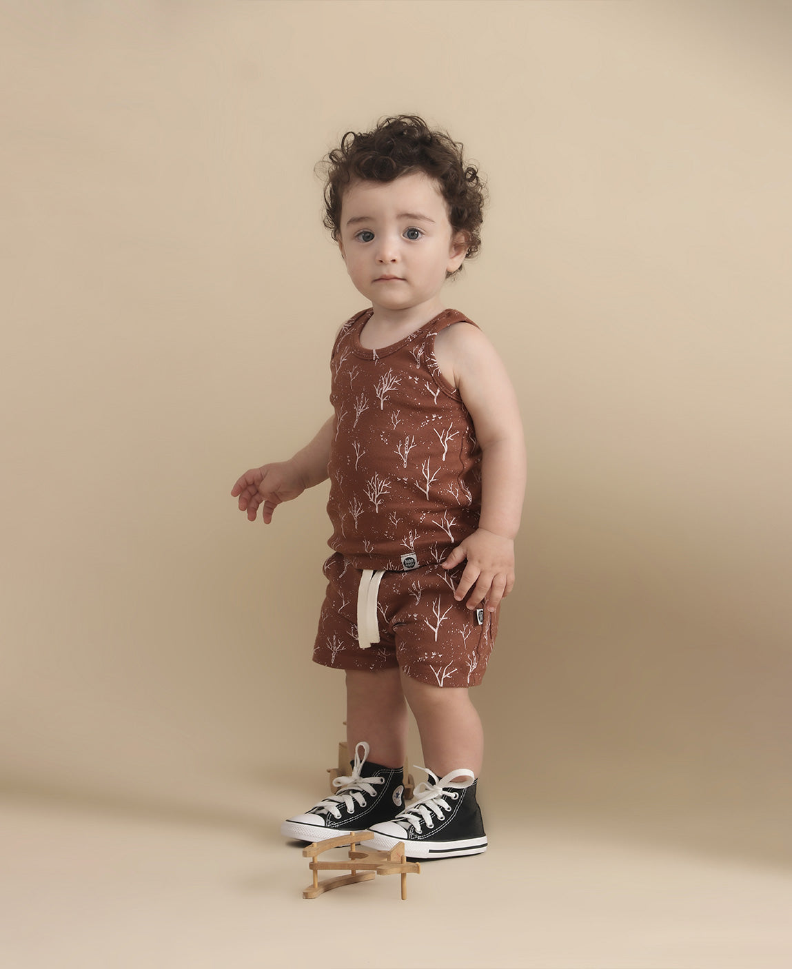 Conjunto Verão Menino Regata e Bermuda | Twig
