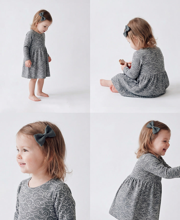 Conjunto Menina Vestido Inverno + Laço | Dreamy