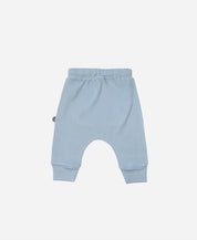 Calça Bolsão Unissex | Liso Azul Coastal