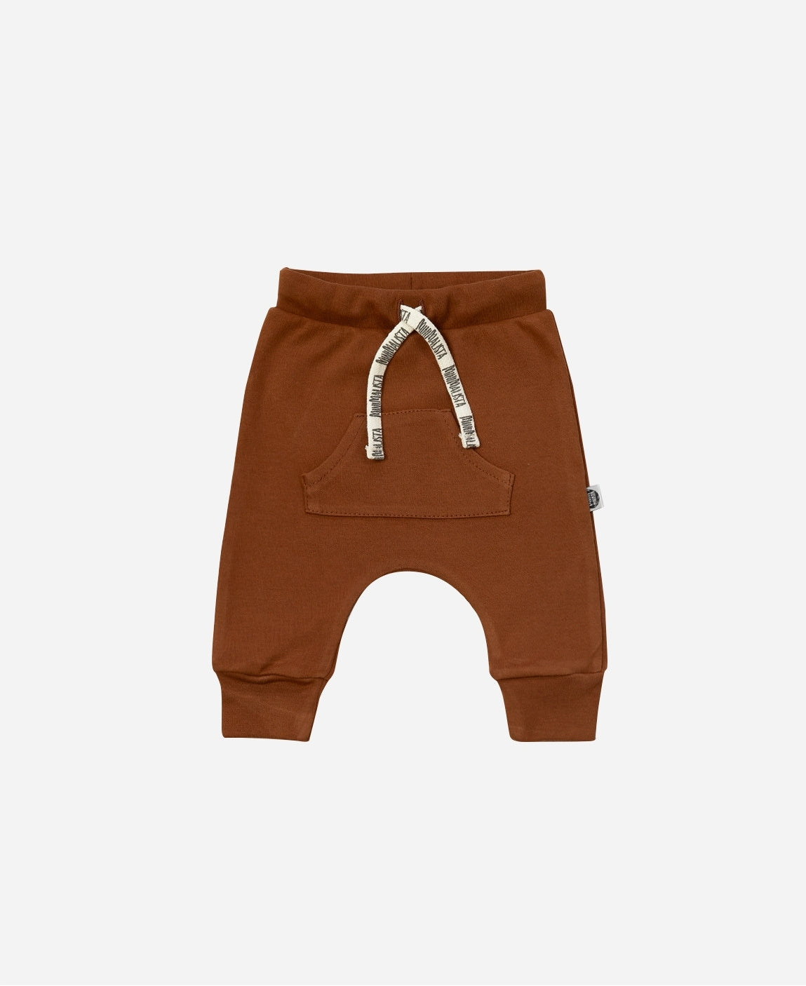Calça Bolsão Unissex | Liso Chocolate