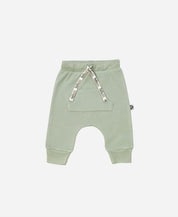 Calça Bolsão Unissex | Liso Verde Eucalipto