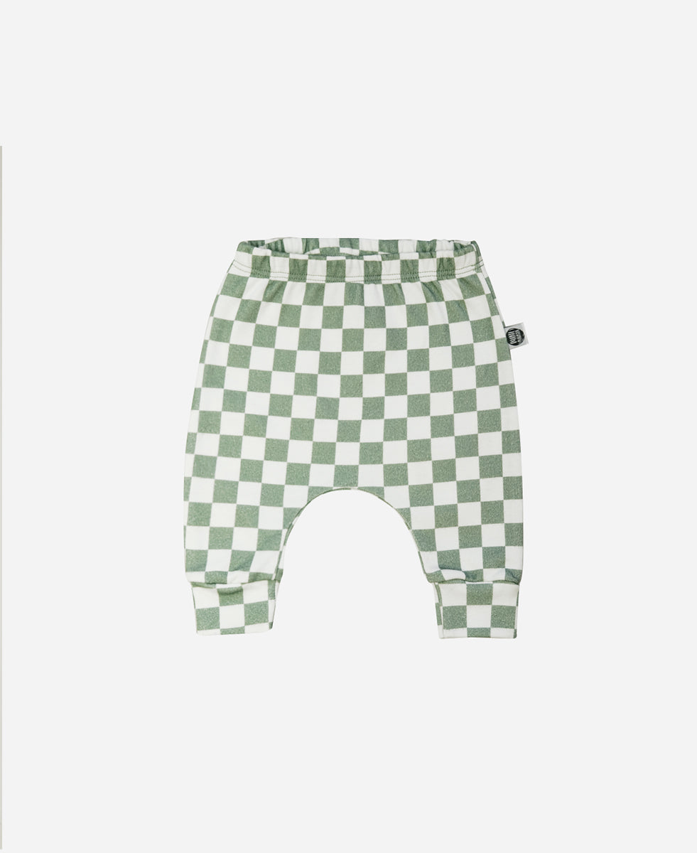 Calça de Bebê Harém Unissex | Racer Verde