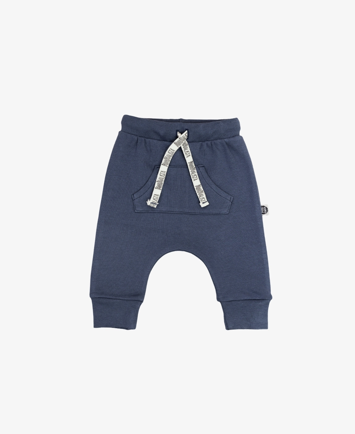 Calça Bolsão Unissex | Liso Azul Oxford