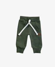 Calça Moletom Peluciado | Liso Jungle Green