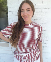 Camiseta Adulto Unissex | Listrinhas Vermelho