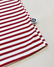Camiseta Infantil Manga Curta Unissex | Listrinhas Vermelho