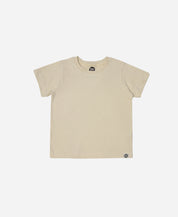 Camiseta Infantil Manga Curta Unissex | Liso Sand