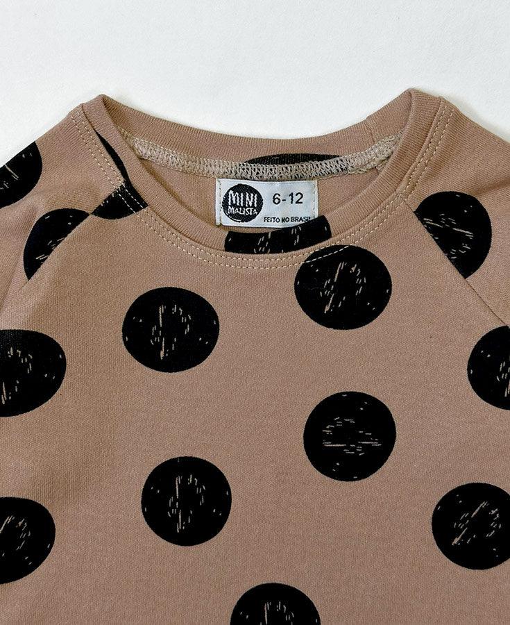 Camiseta Infantil de Inverno Manga Longa Unissex Raglan | Full Moon