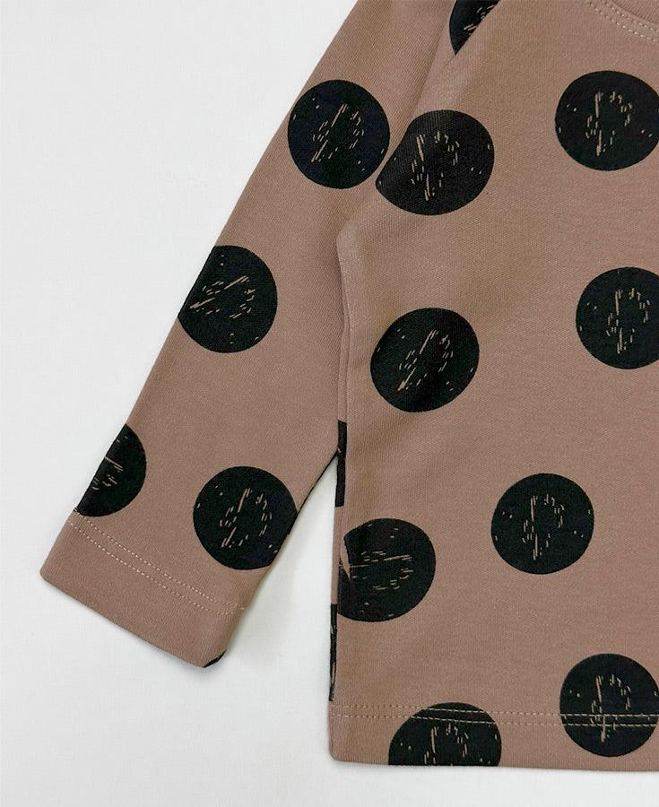 Camiseta Infantil de Inverno Manga Longa Unissex Raglan | Full Moon