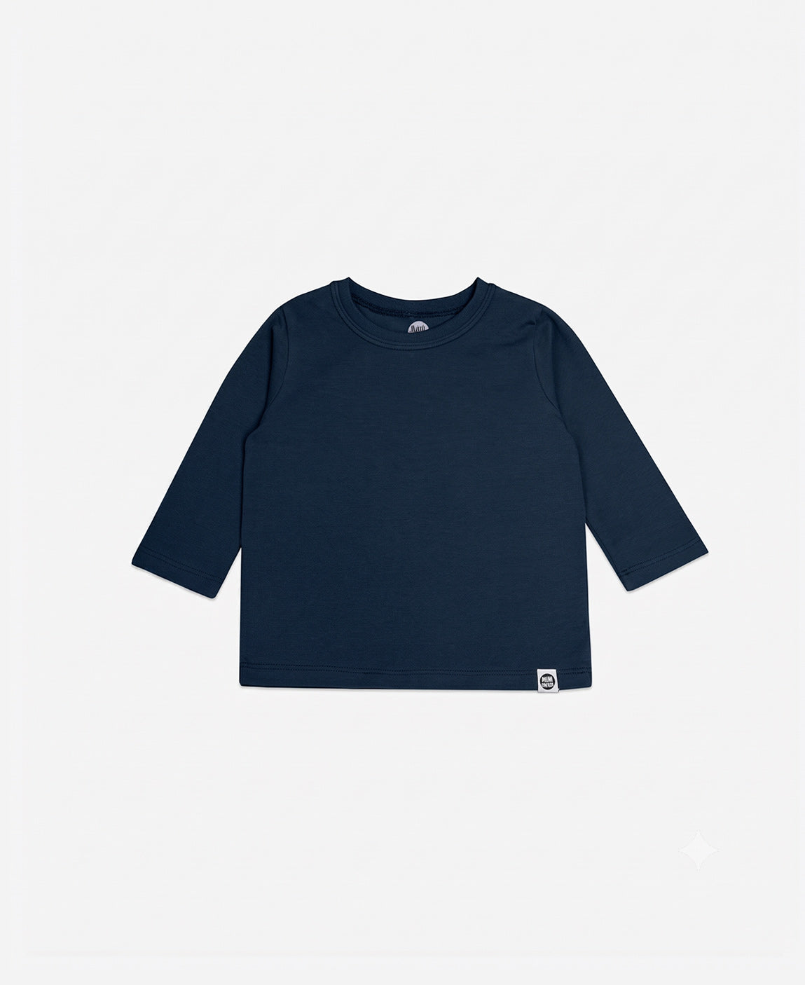 Camiseta Infantil Manga Longa Malha | Liso Ocean