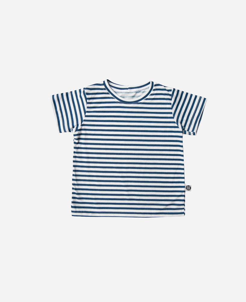 Camiseta Infantil Manga Curta Unissex | Listrinhas Navy