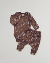Conjunto Body Manga Longa e Calça Bebê | Twig
