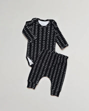 Conjunto Body Manga Longa e Calça Bebê | Fishbone