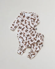 Conjunto Body Manga Longa e Calça Bebê | Tiger