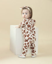 Conjunto Infantil Menina Camiseta e Legging | Fall