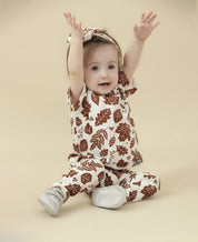 Conjunto Infantil Menina Camiseta e Legging | Fall