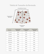 Conjunto Regata Capuz e Bermuda Infantil Menino | Ginger e Seashell