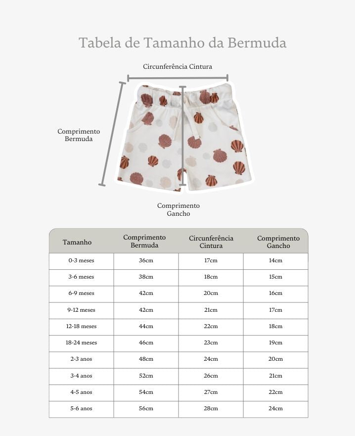 Conjunto Regata Capuz e Bermuda Infantil Menino | Ginger e Seashell