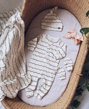 Conjunto Saída de Maternidade Meu Primeiro Natal - 4 Peças | Lights - Com Caixa Presente