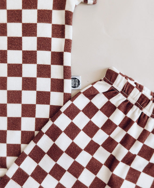 Conjunto Body Manga Curta e Calça Bebê Unissex | Racer Oak