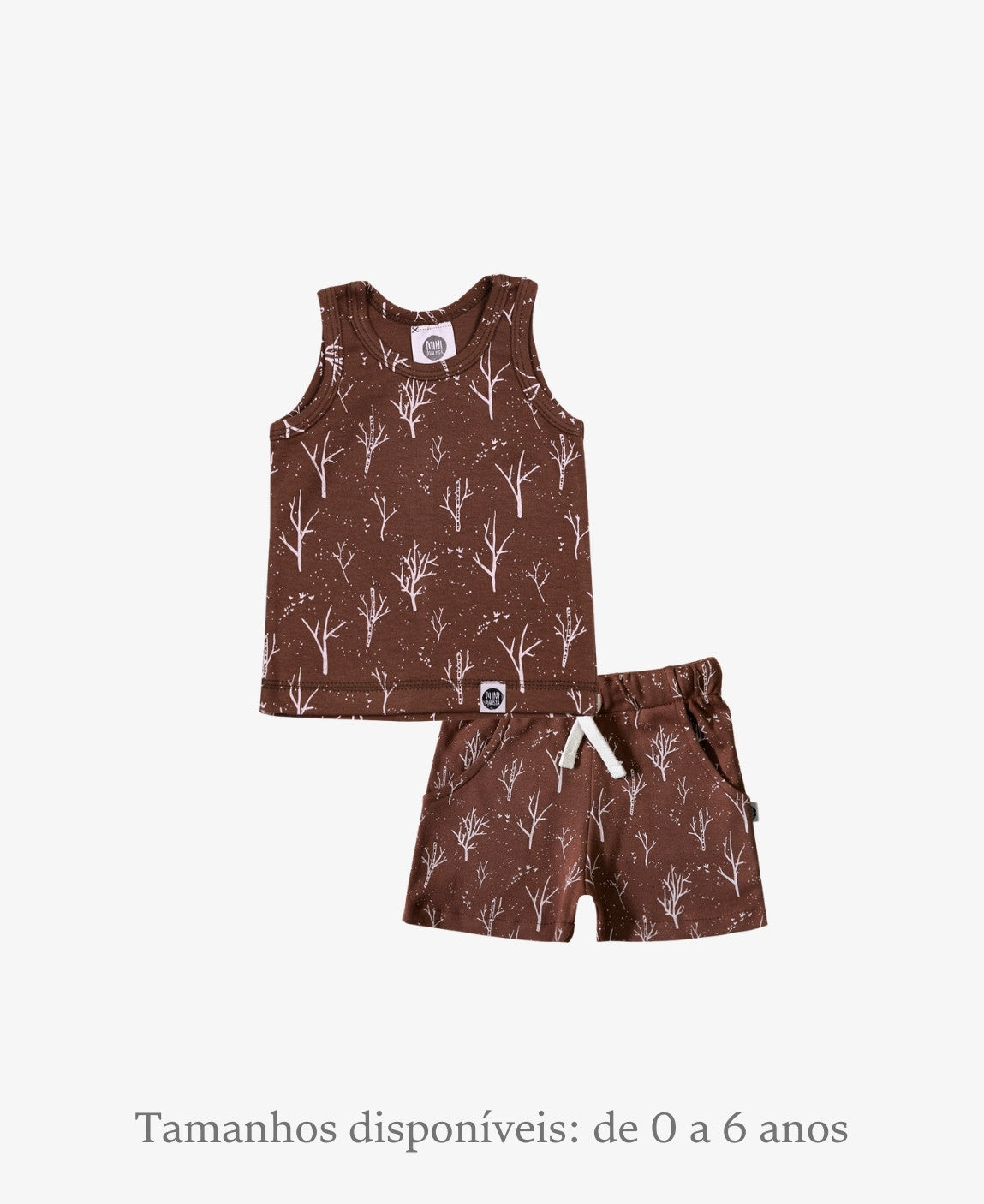 Conjunto Verão Menino Regata e Bermuda | Twig