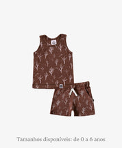 Conjunto Verão Menino Regata e Bermuda | Twig