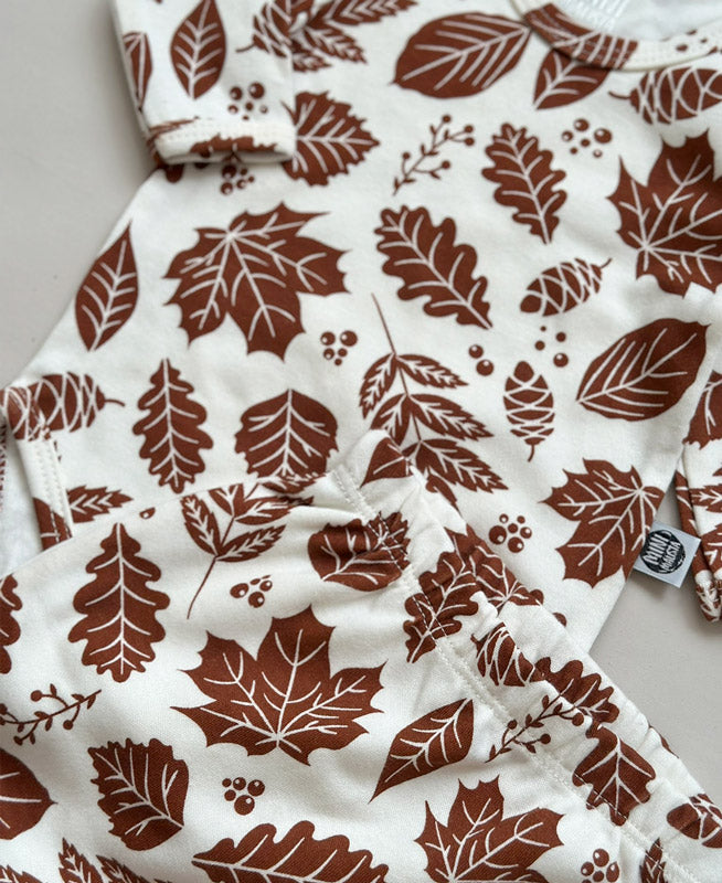 Conjunto Body Manga Longa e Calça Bebê | Fall