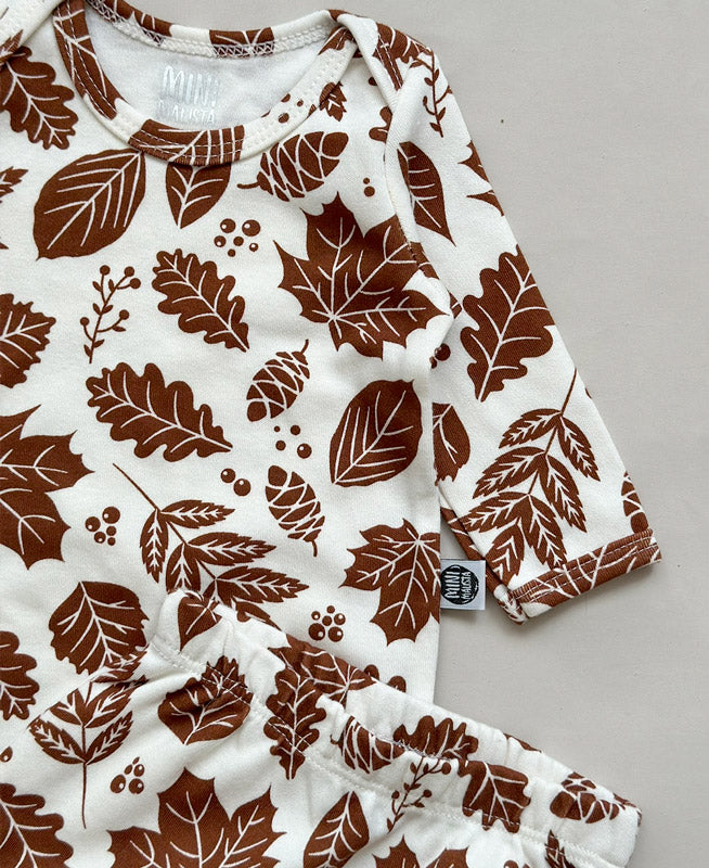 Conjunto Body Manga Longa e Calça Bebê | Fall