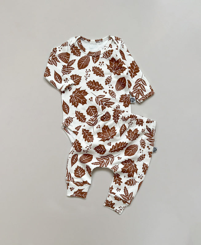 Conjunto Body Manga Longa e Calça Bebê | Fall