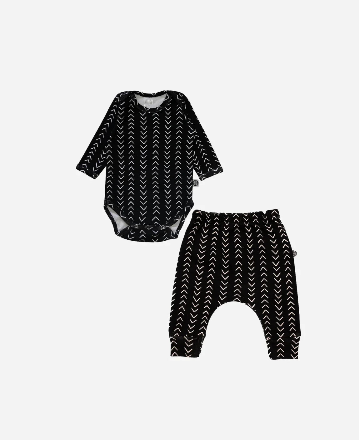 Conjunto Body Manga Longa e Calça Bebê | Fishbone
