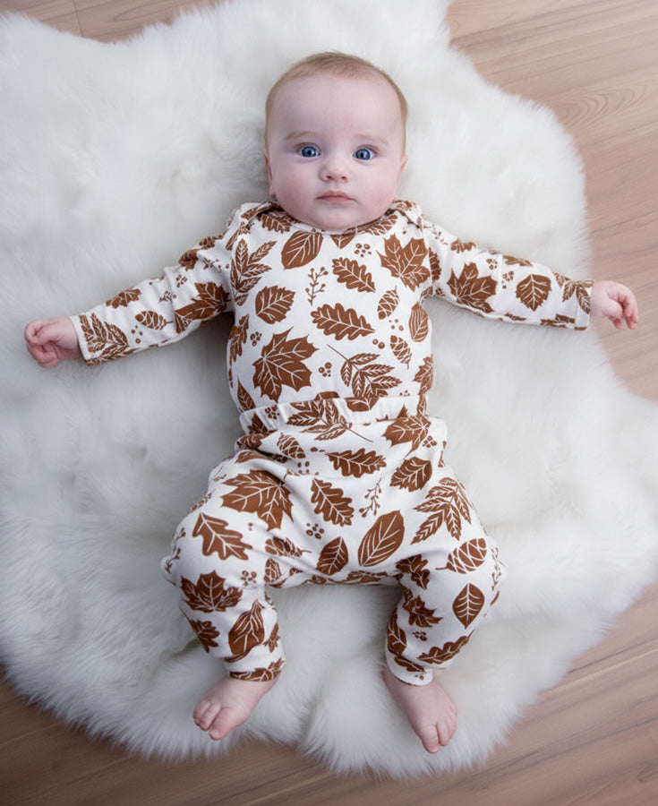 Conjunto Body Manga Longa e Calça Bebê | Fall