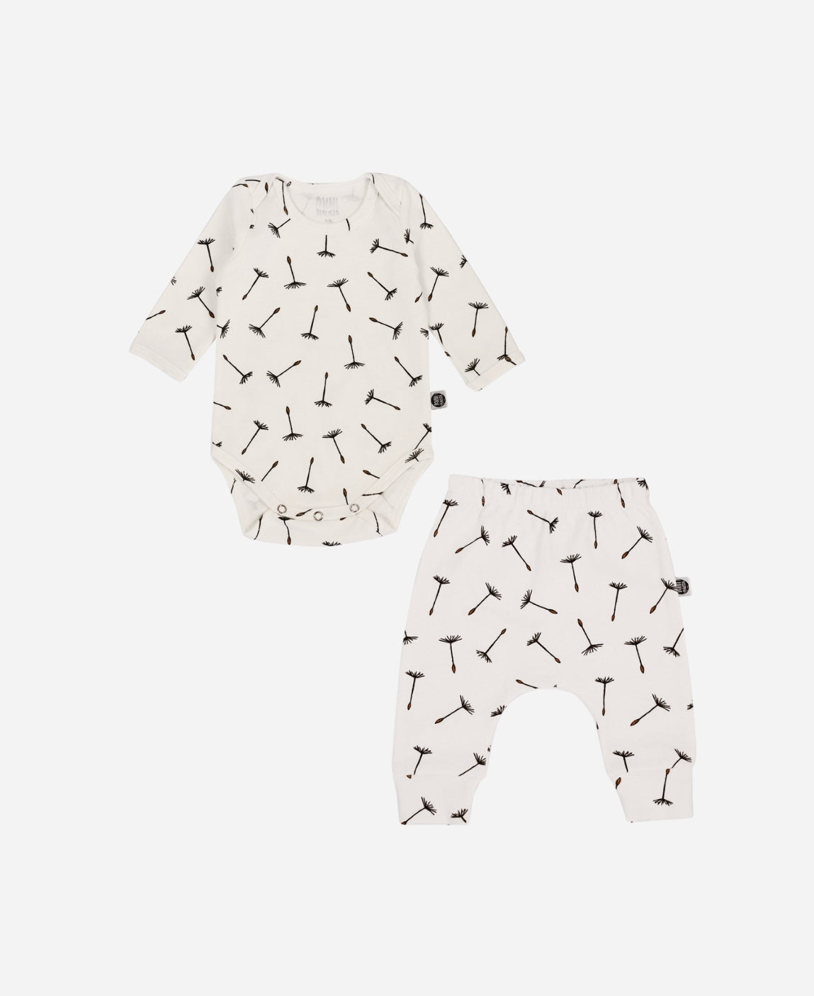 Conjunto Body Manga Longa e Calça Bebê | Dandelion