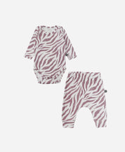 Conjunto Body Manga Longa e Calça Bebê | Feline