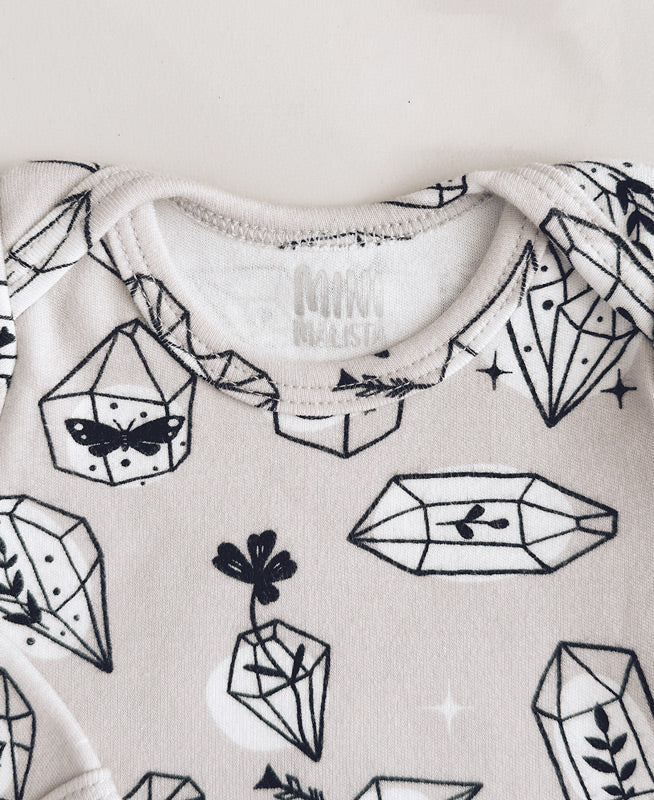 Conjunto Body Manga Longa e Calça Bebê | Crystal