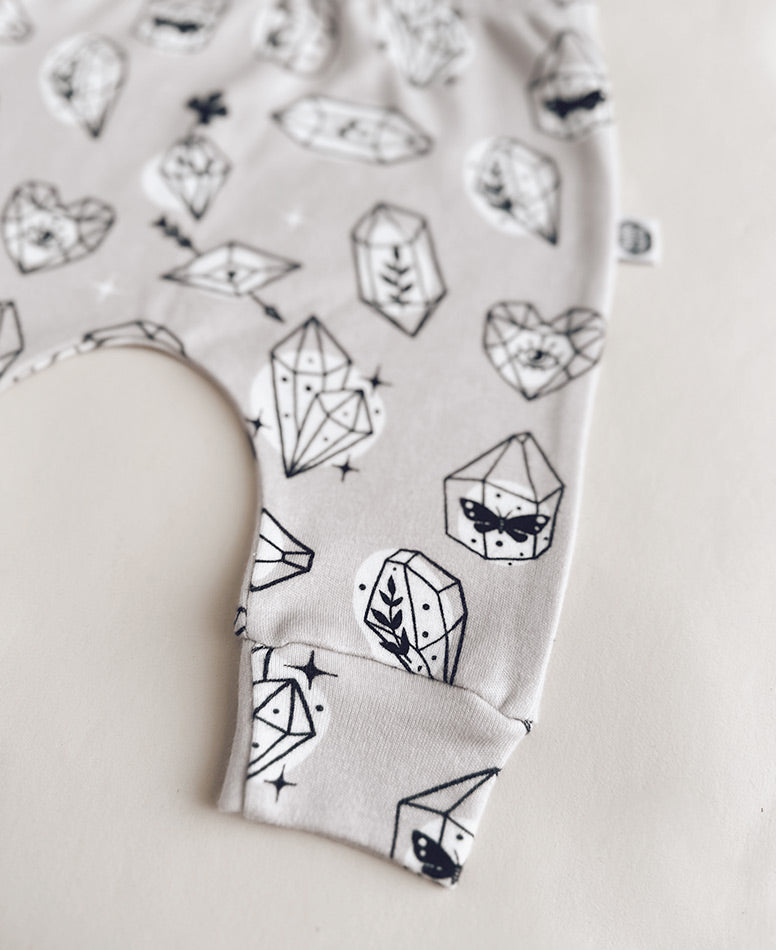 Conjunto Body Manga Longa e Calça Bebê | Crystal