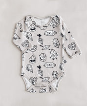 Conjunto Body Manga Longa e Calça Bebê | Crystal