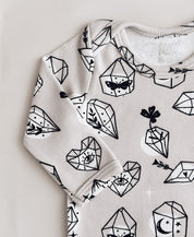 Conjunto Body Manga Longa e Calça Bebê | Crystal