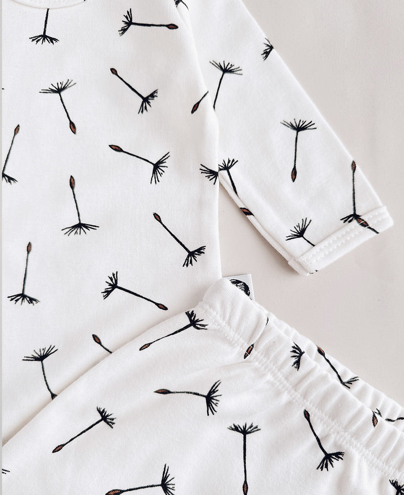 Conjunto Body Manga Longa e Calça Bebê | Dandelion