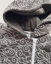 Macacão Bebê Capuz e Ziper Unissex Moletom Peluciado | Dreamy