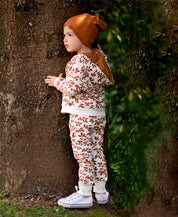 Conjunto de Moletom Infantil Algodão Peluciado Unissex | Laurel