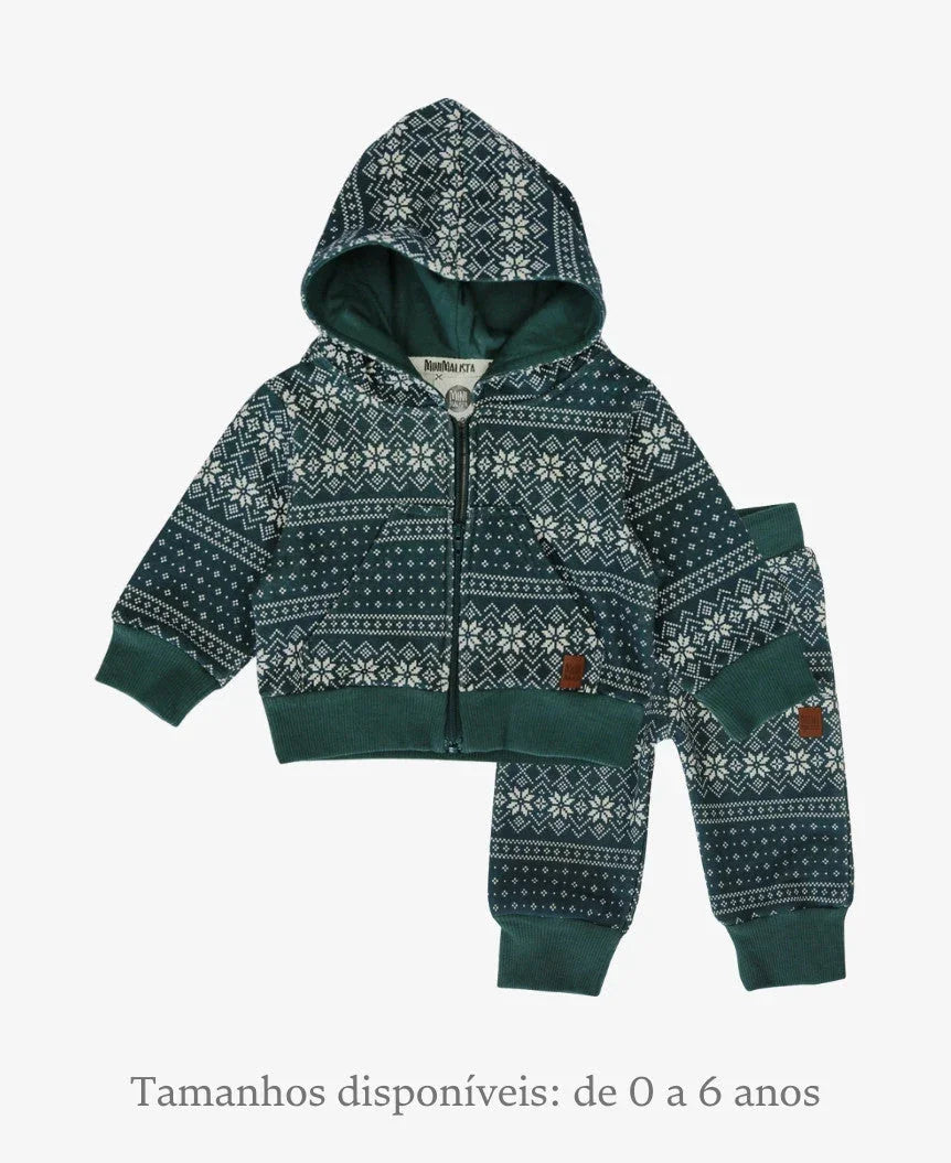 Conjunto de Moletom Infantil Leve | Sweater