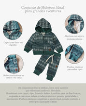 Conjunto de Moletom Infantil Leve | Sweater