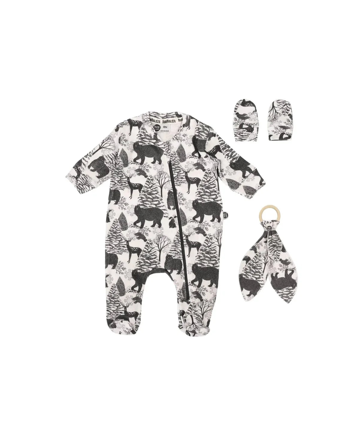 Kit Presente Saída de Maternidade Bebê 3 peças | Winter