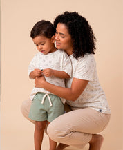 Kit Tal Mãe Tal Filho Camiseta Adulto + Camiseta Infantil | Lucky